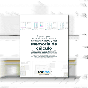 Memoria de cálculo - Steel framing